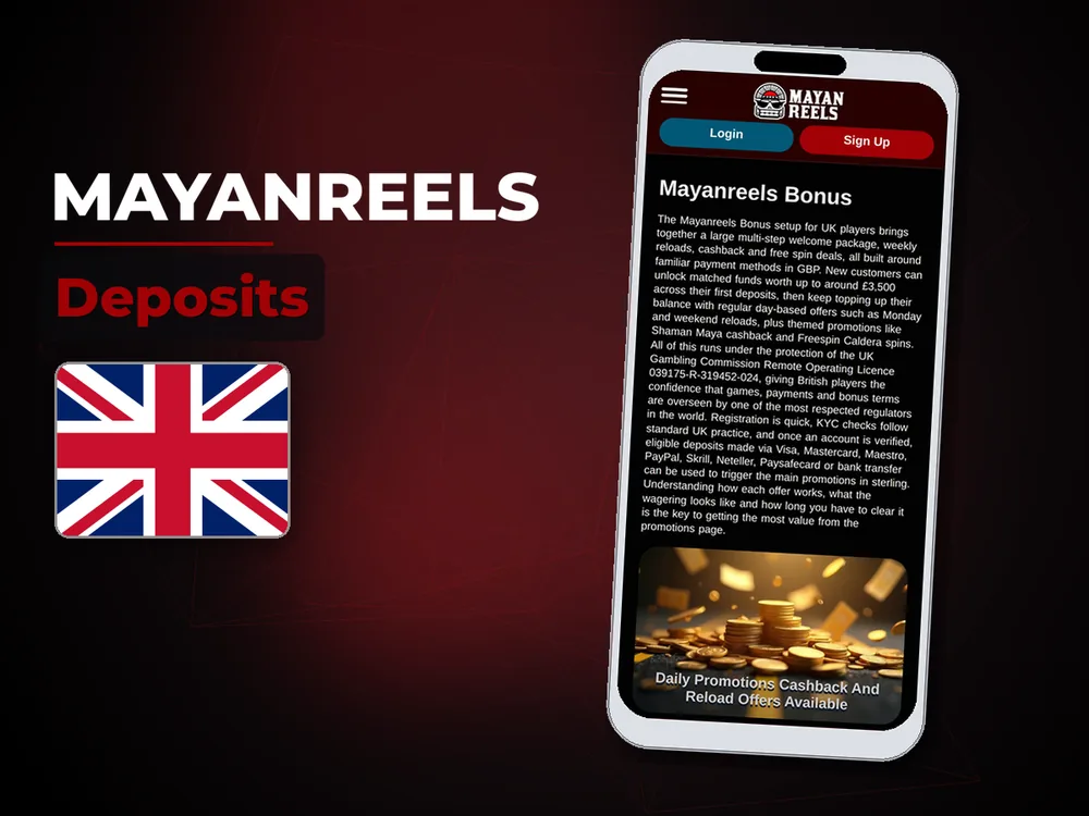 Mayanreels - Deposits