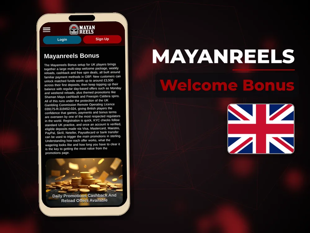 Mayanreels - Welcome Bonus