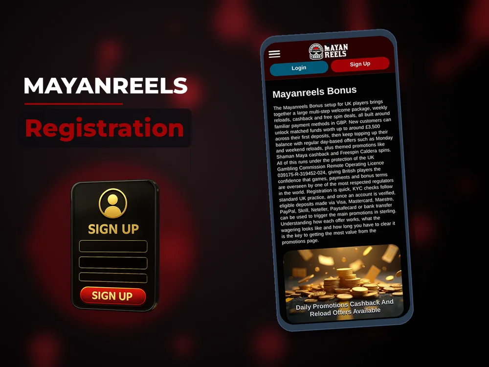 Mayanreels - Registration