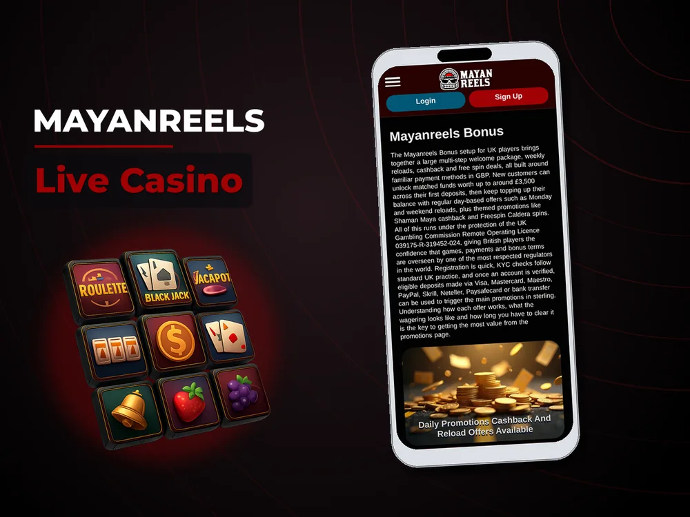 Mayanreels - Live Casino